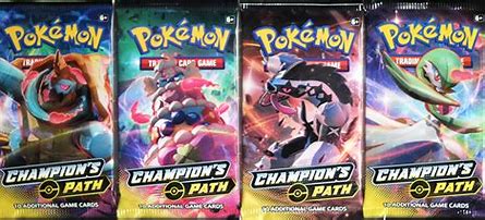 Champions Path Booster Pack Art Bundle (set of 4)