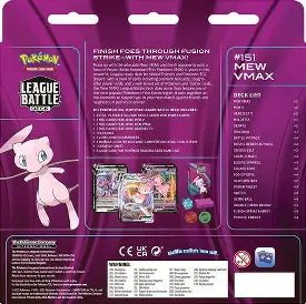 Mew VMax Battle League Box - Spanish