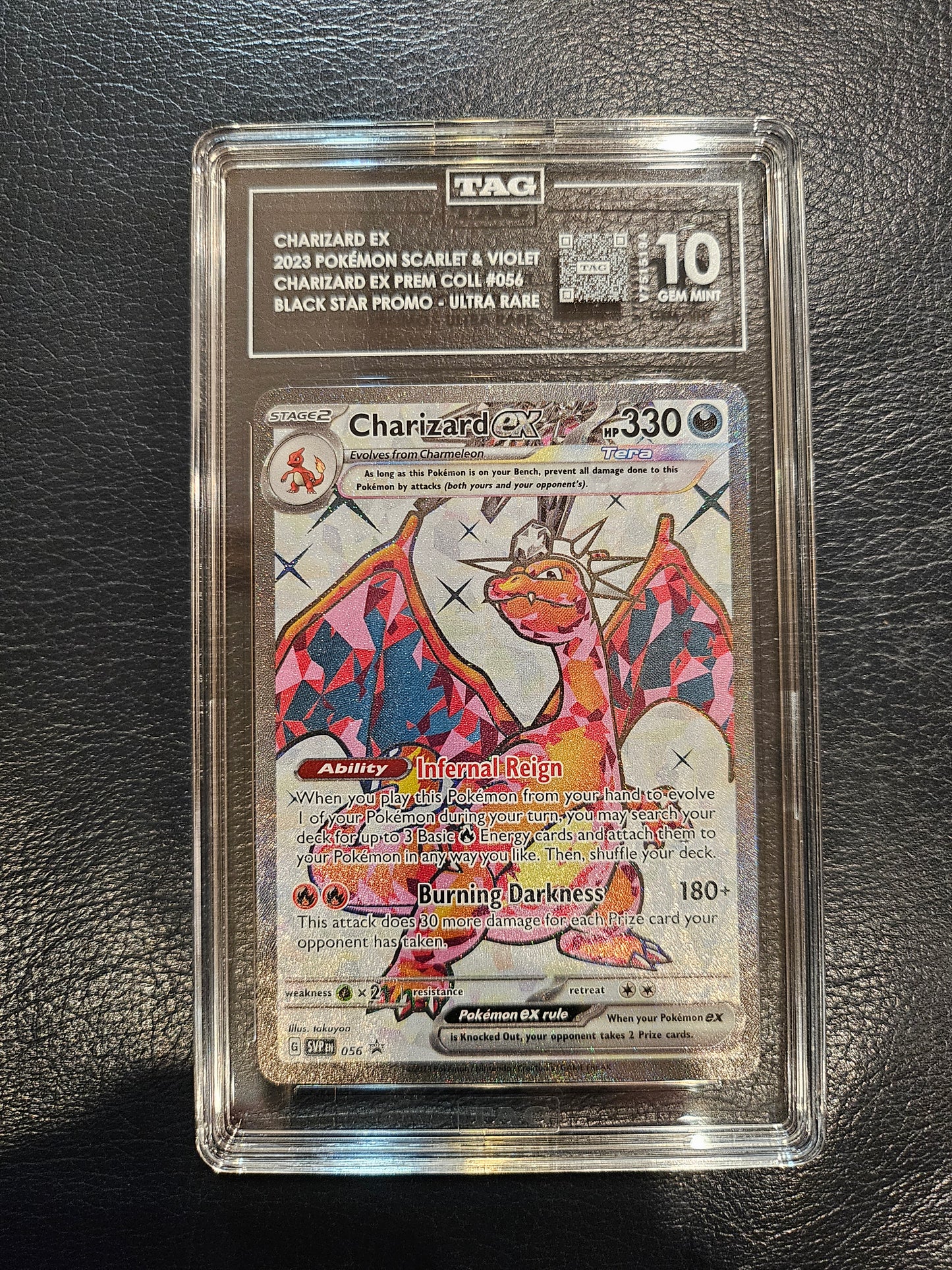 TAG Charizard EX 10 Gem Mint