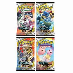 Sun & Moon Cosmic Eclipse Booster Pack (Random Art)