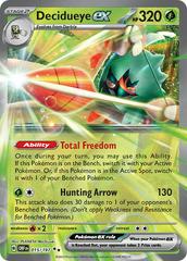 Obsidian Flames Decidueye ex #15