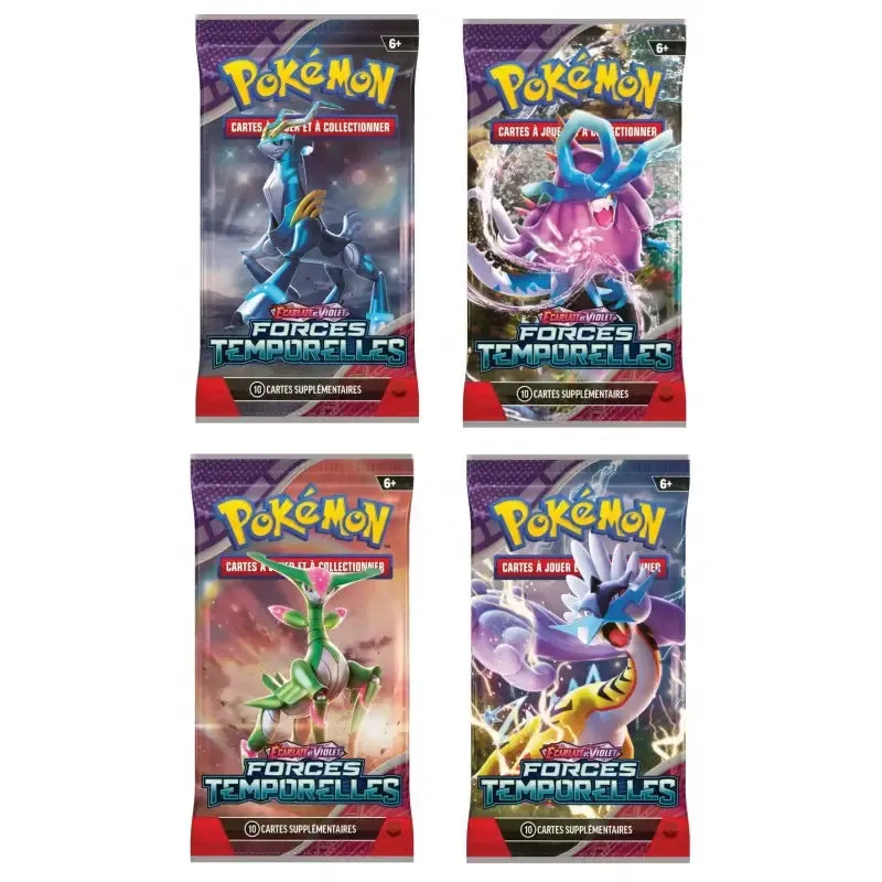 Scarlet & Violet Temporal Forces Booster Pack (Random Art) - French
