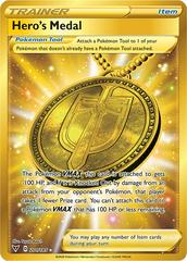 Vivid Voltage Hero's Medal (Gold) #201
