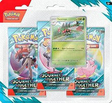 Scarlet & Violet Journey Together 3 Pack Blister (Random Promo)