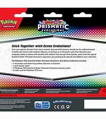 Scarlet & Violet Prismatic Evolutions Tech Sticker Collection