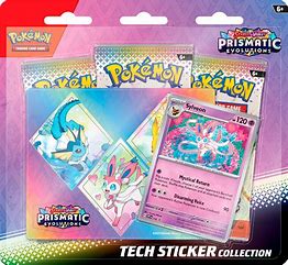 Scarlet & Violet Prismatic Evolutions Tech Sticker Collection