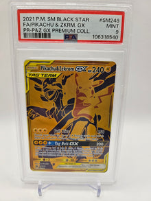 Promo Pikachu & Zekrom GX #240 - PSA 9 MINT