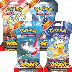 Surging Sparks Sleeved Booster Pack (Random Art)