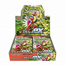 日本のスカーレットEXブースターボックス
