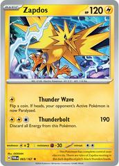 Twilight Masquerade Zapdos (Holo) #65