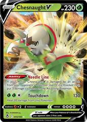 Silver Tempest Chesnaught V (Holo) #15