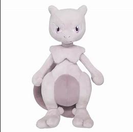 Peluche de MewTwo, monstruo de bolsillo All Star de Sanei, 23 cm