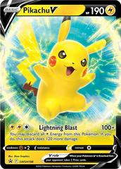 Sword & Shield Pikachu V Promo SWSH198