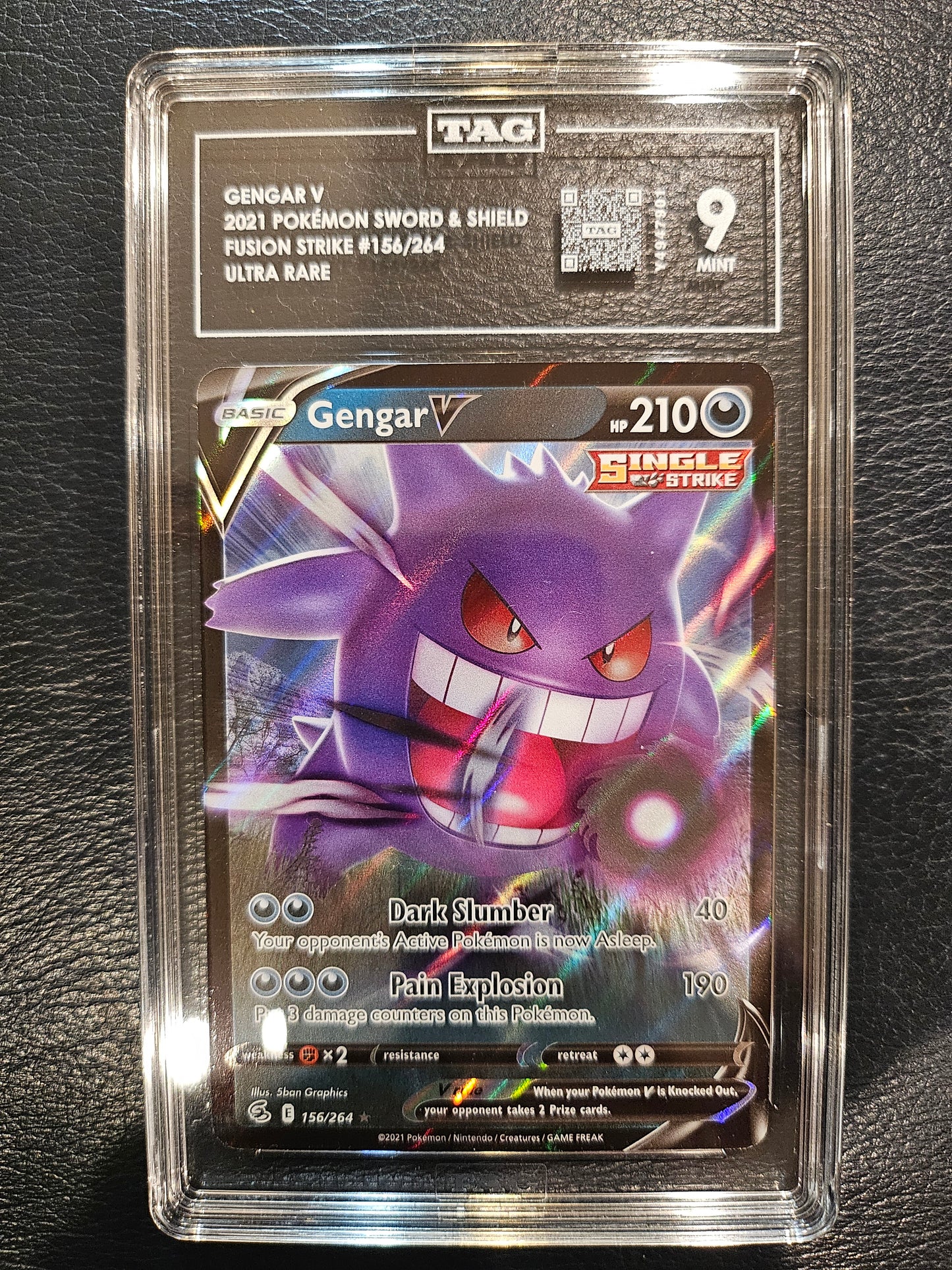 TAG Gengar V #156 9 Mint